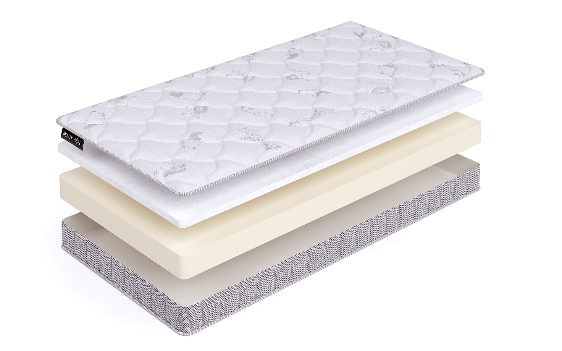 фото: Детский Матрас Beautyson Baby AirFoam Fiber
