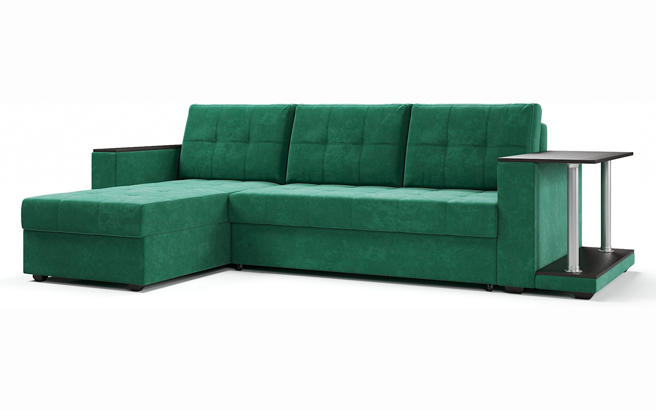 Gupan Диван-кровать угловой со столом Атланта 1 Классик фото 21