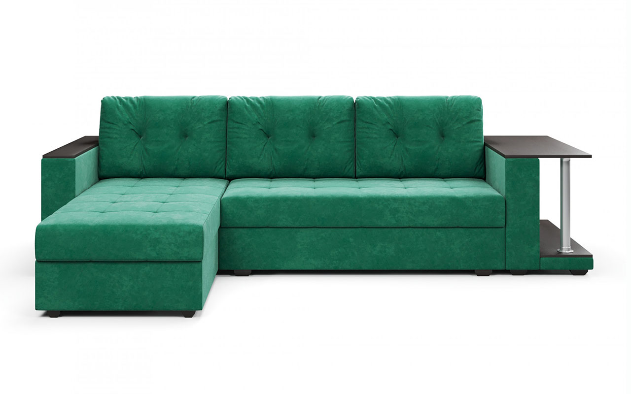 Gupan Диван-кровать угловой со столом Атланта 10 Классик фото 14